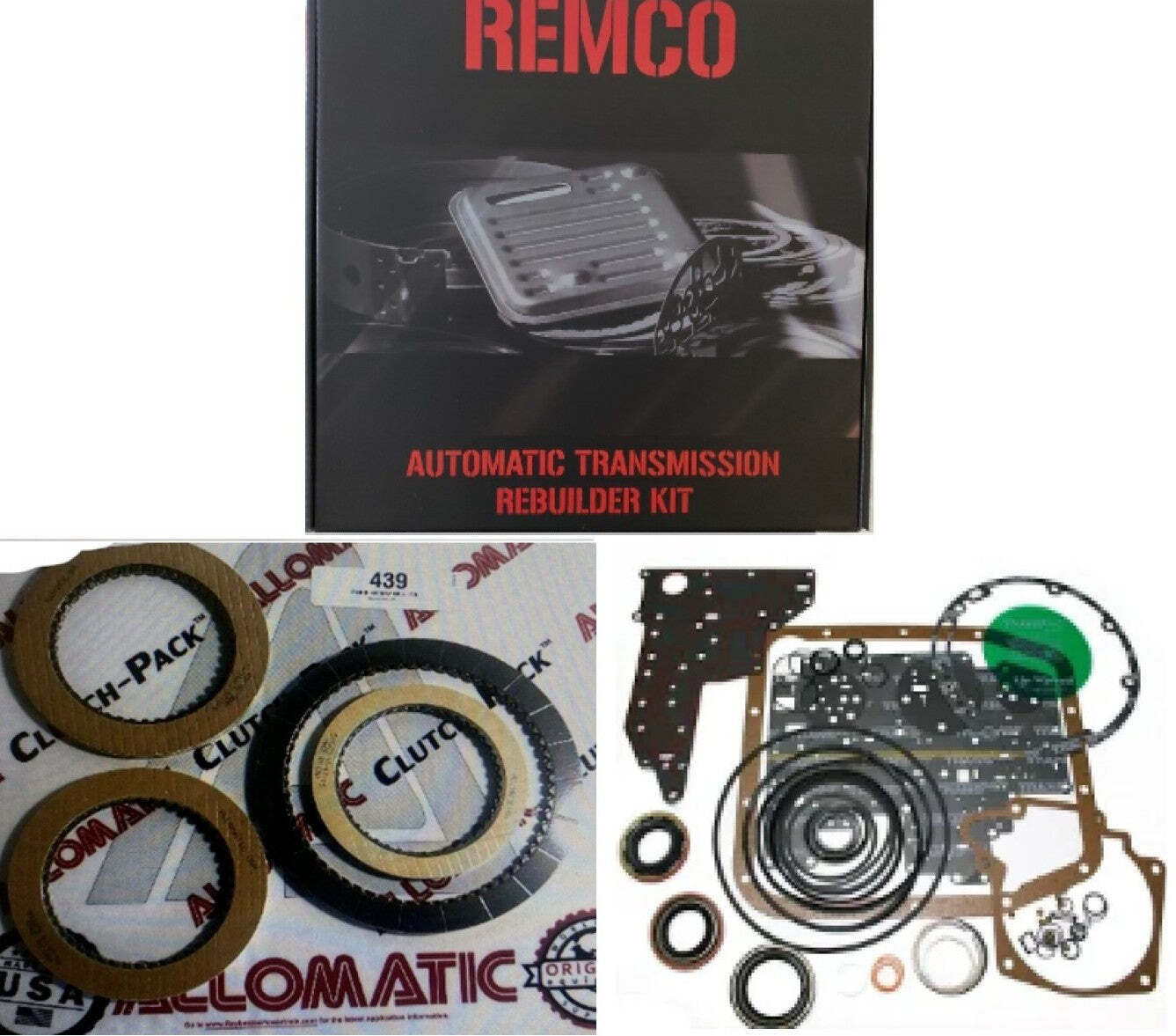 4R70W(97-03) TRANSMISSION BANNER KIT WITH OVERHAULT KIT AND CLUTCHES