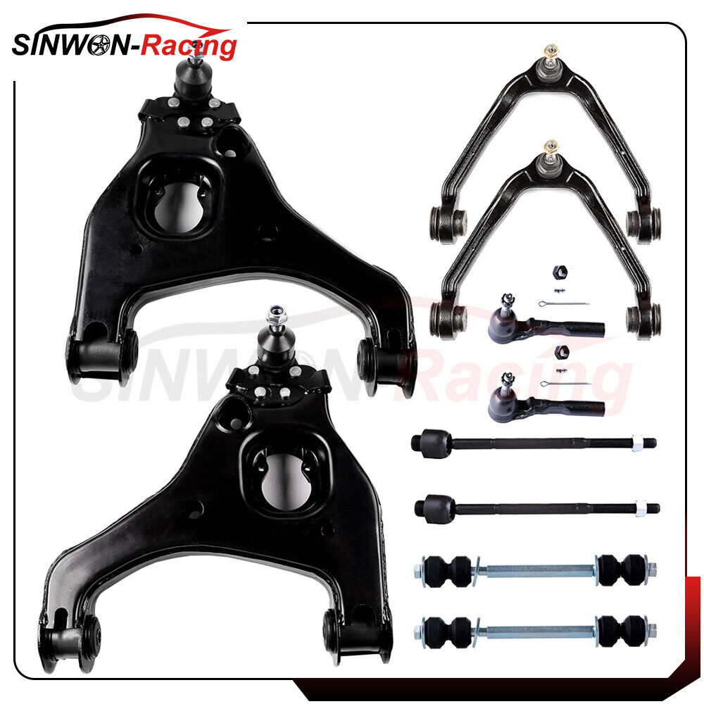 10x Front Lower Control Arm Sway Bar Kits For 1999-2006 Chevrolet Silverado 1500