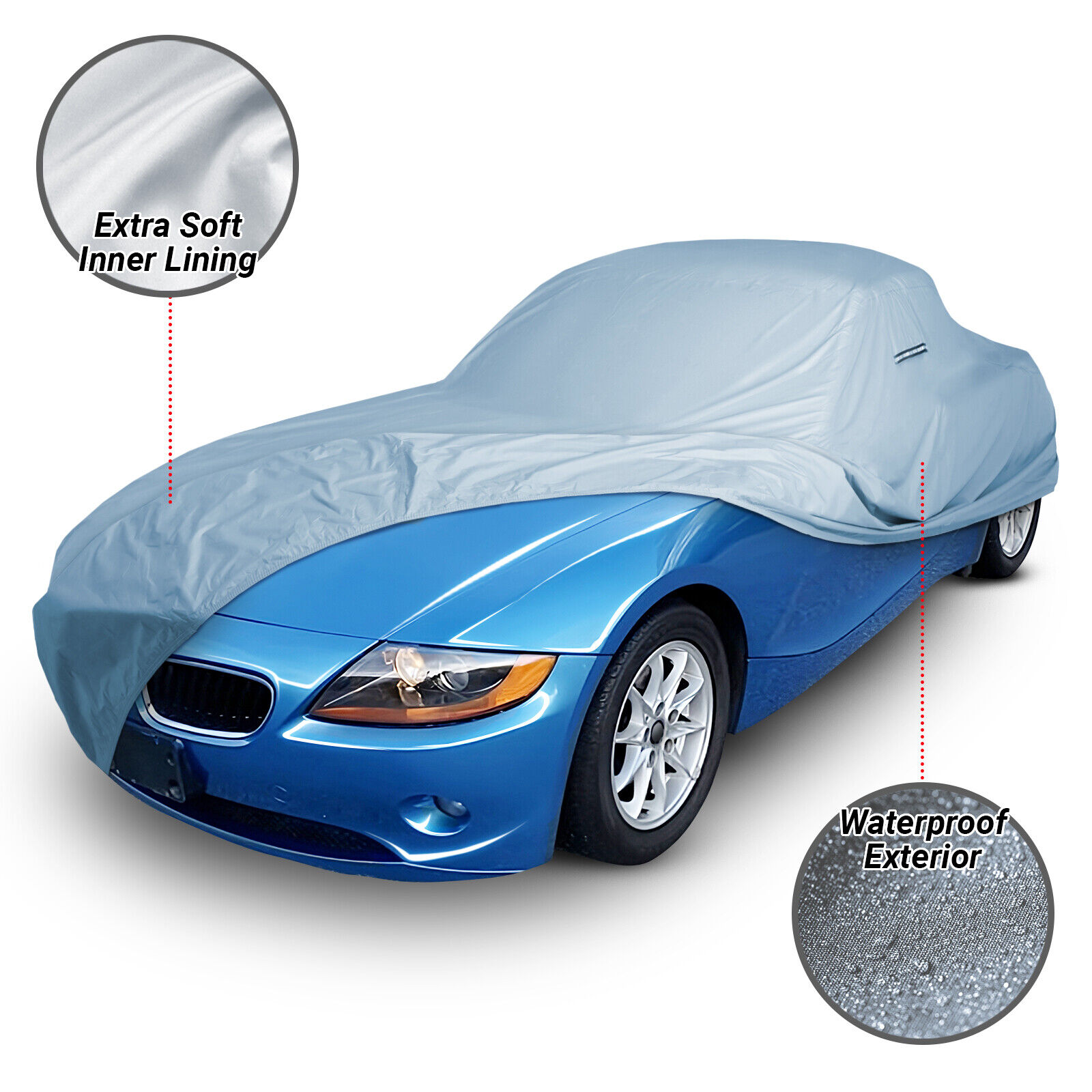 100% Waterproof / All Weather [BMW Z4] 100% Top-Quality Premium Custom Car Cover