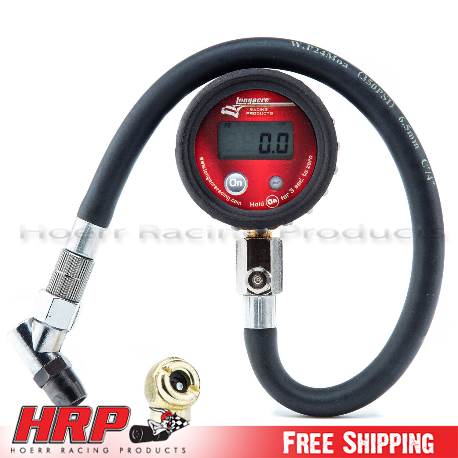 Longacre 53097 Digital Tire/Tyre Pressure Gauge 0-100 PSI w/ Display