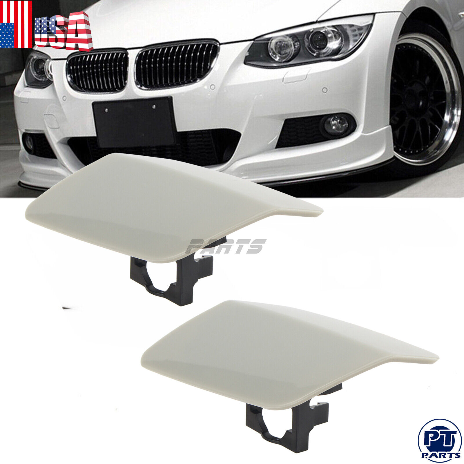 For BMW 328i 335I 335I Coupe Convertible 2011-2013 Bumper Headlight Washer Cover