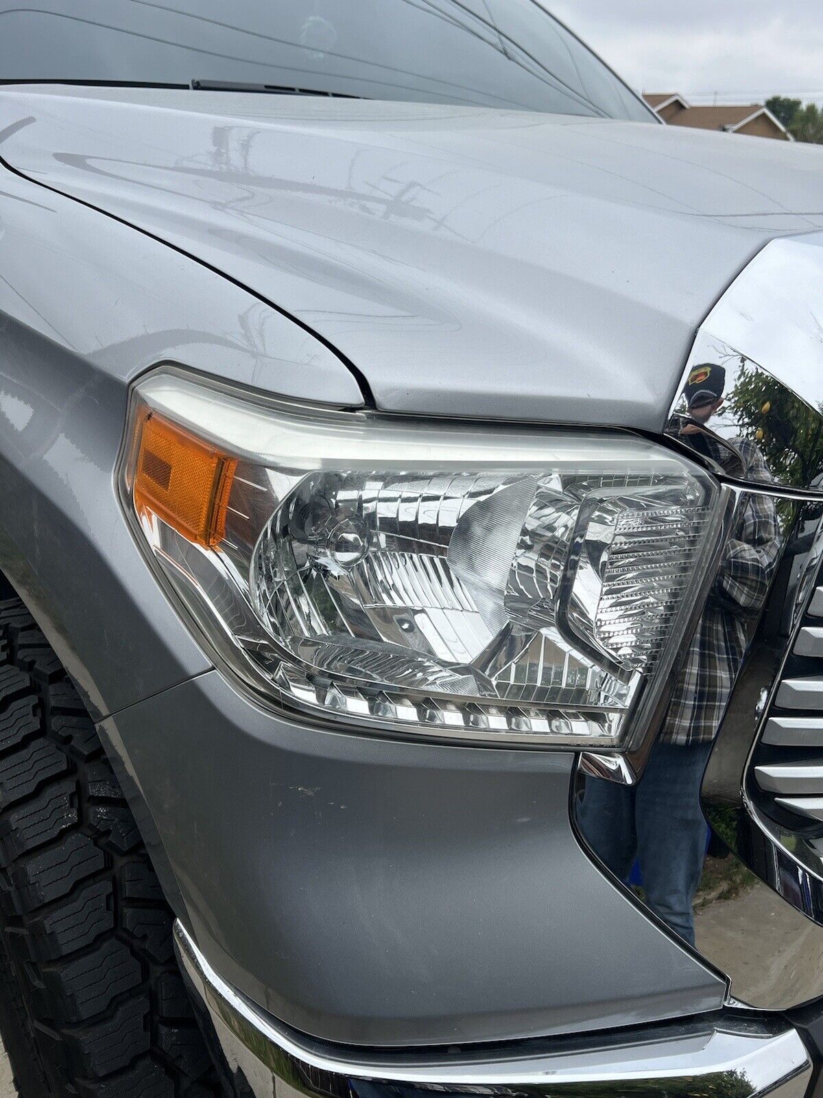 Headlights For Toyota Tundra 14-17 OEM PAIR