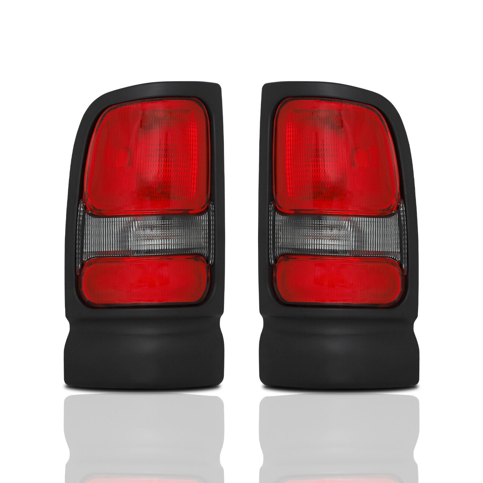 Tail Lights For 1994-2001 Dodge Ram 1500 2500 3500 Pickup Rear Lamps Left+Right