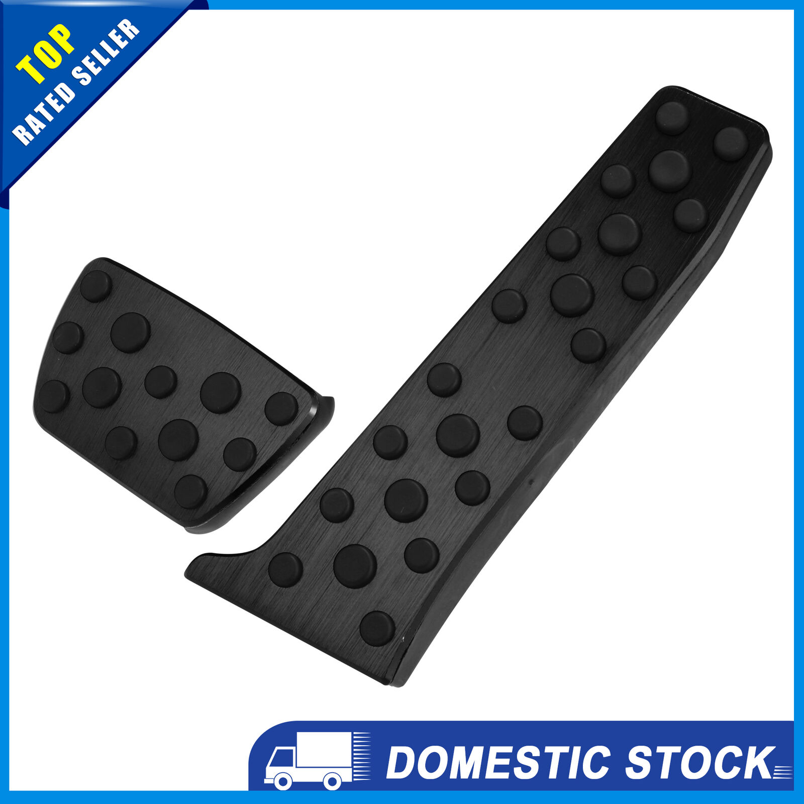 Foot Pedal Cover Anti Slip Brake and Gas Pedal Pad for Toyota Camry Pack of 1