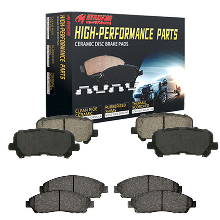 For 2004 2005 2006 2007 2008 Acura Tl Front & Rear Ceramic Brake Pads Reliable