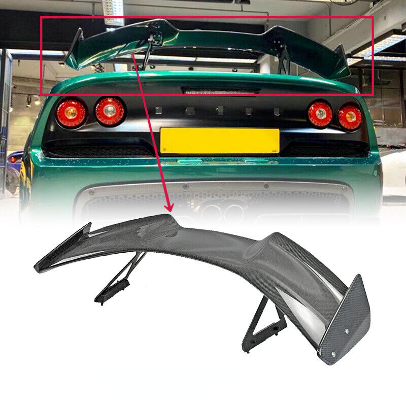 For Lotus Exige V6 Cup 380 Sport Style Rear Trunk GT Spoiler Wing Carbon Fiber