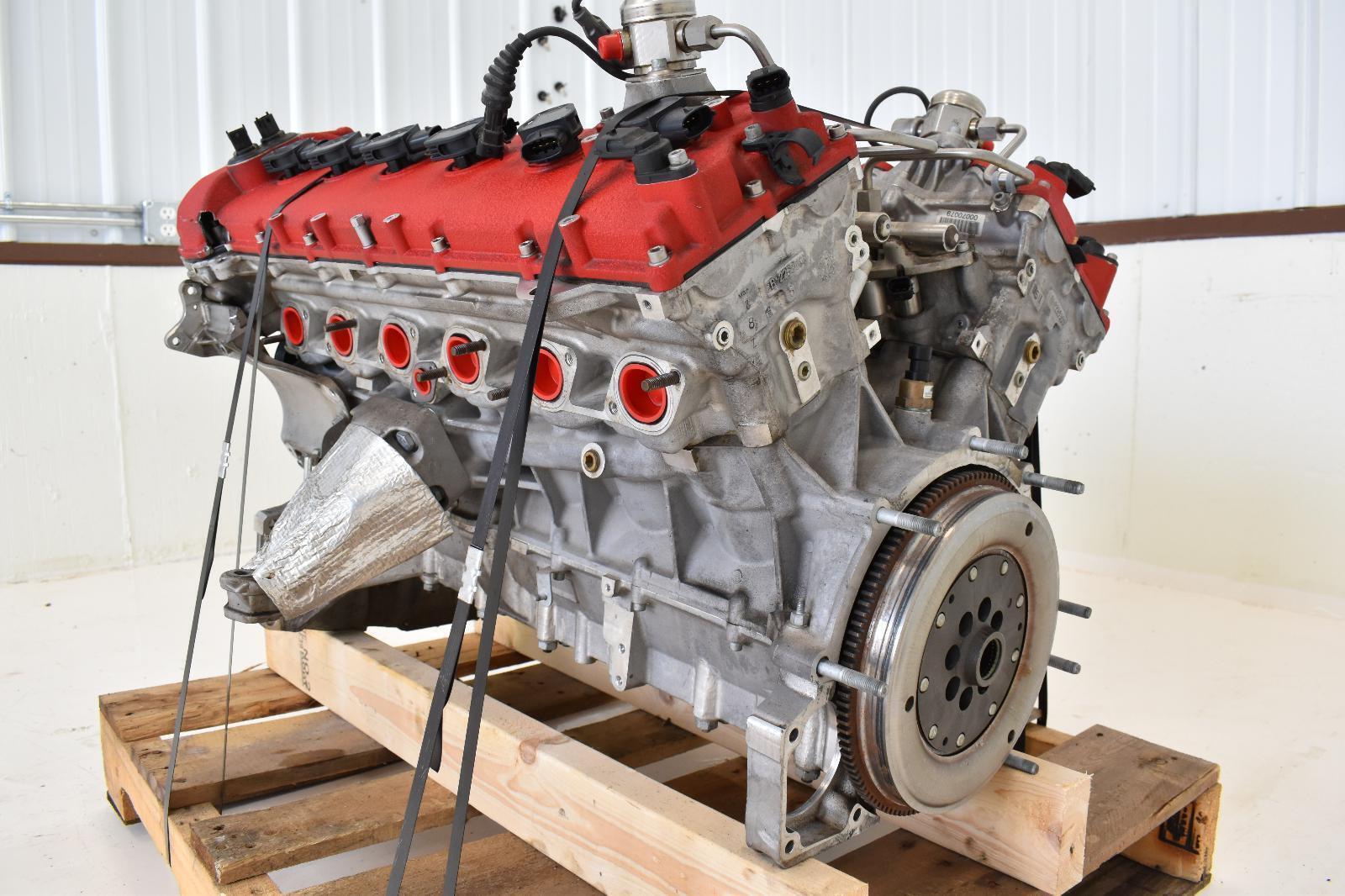 2012 Ferrari FF F140 6.3L V12 650HP Engine Assembly 20k Mile Damaged Valve Cover