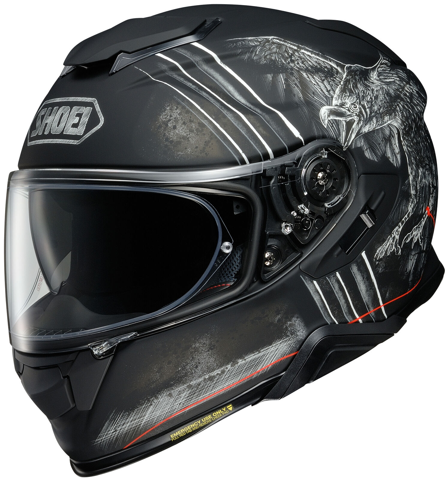 Shoei GT-Air II Ubiquity Helmet Black/Grey XLG