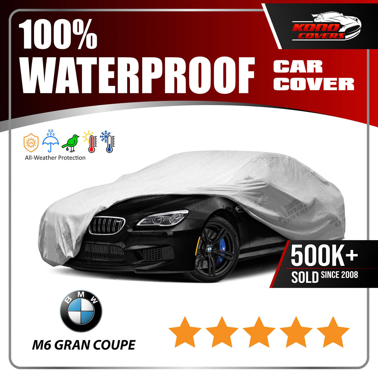 [BMW M6] CAR COVER - Ultimate Full Custom-Fit 100% All Weather Protection