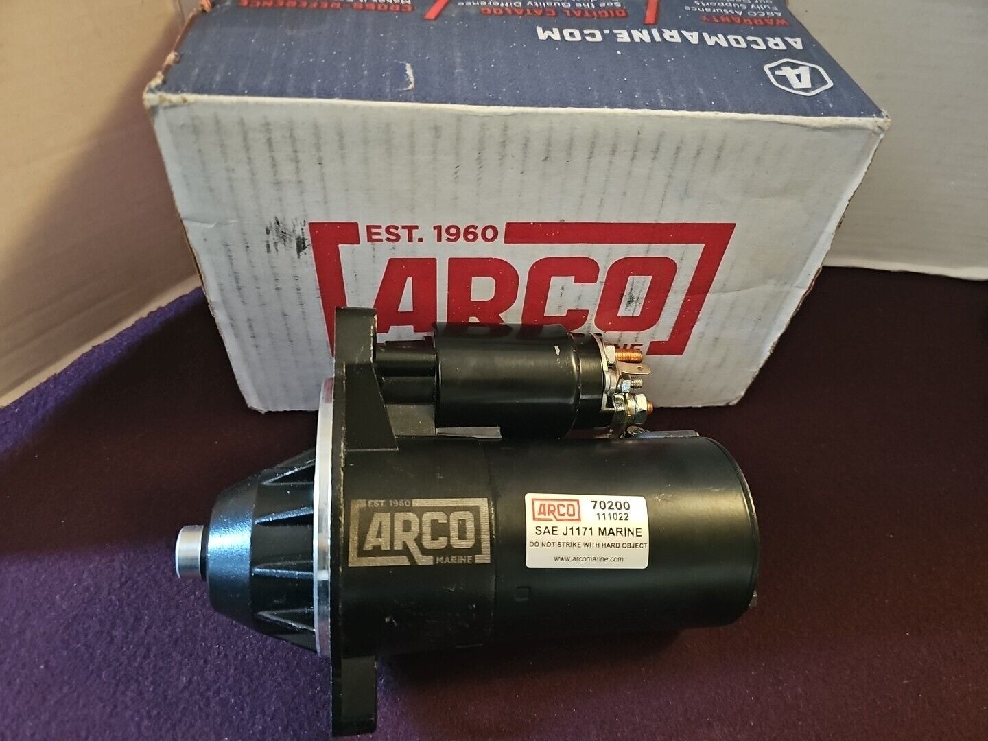 Arco Marine ARC-70200 Replacement Inboard Starter