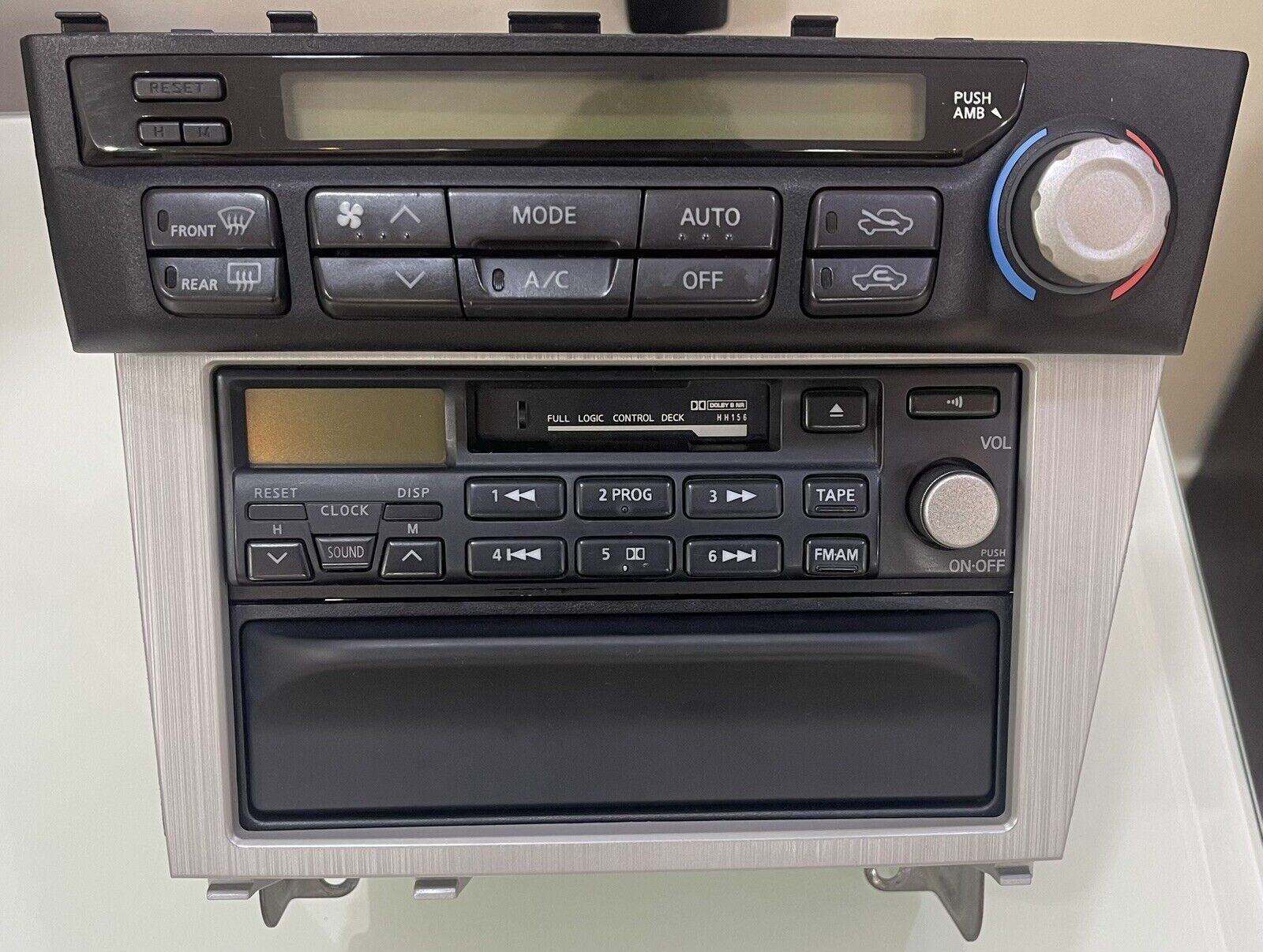 Nissan Skyline R34 GTR OEM Factory cassette player radio audio stereo