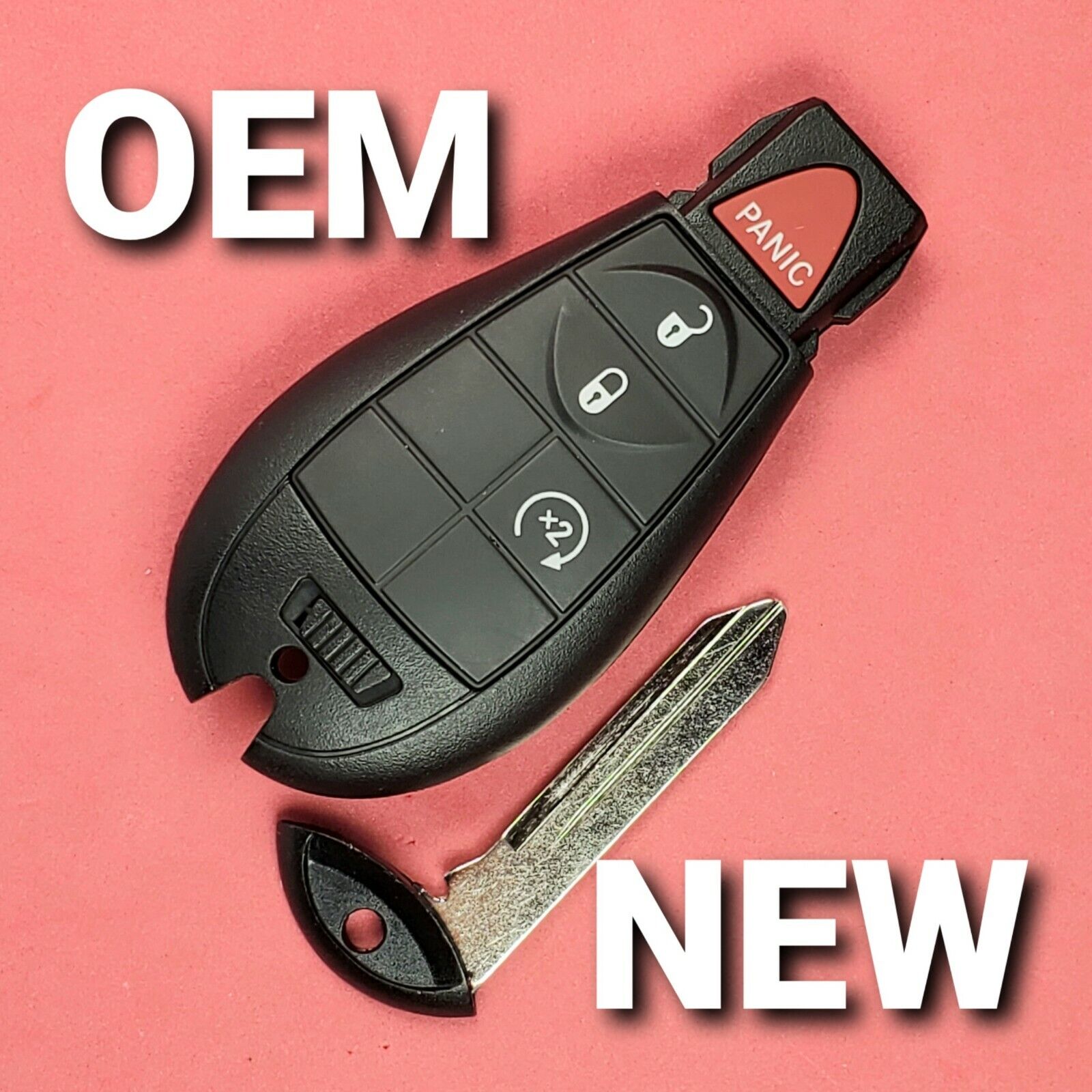 New OEM Original 2013 - 2020 Ram Fobik Key 4B Remote Start  GQ4-53T