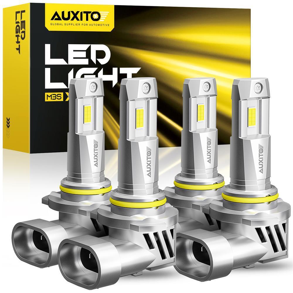 AUXITO 9005 9006 H11 H8 T10 LED Bulbs Combo Headlight High Low Beam FOG LIGHT EA