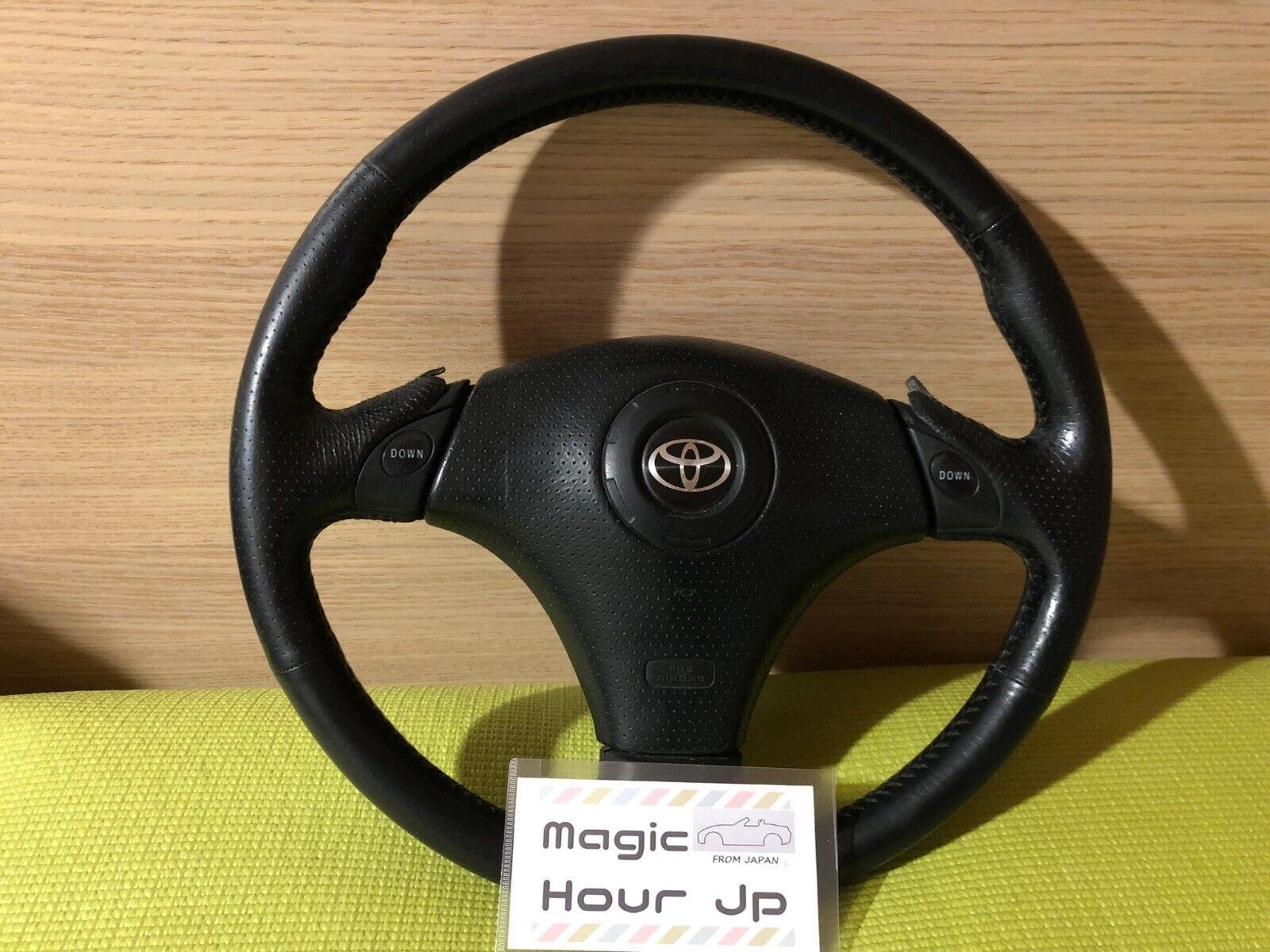 JDM TOYOTA MR-S MR2 Spyder genuine steering wheel ZZW30 Celica Used