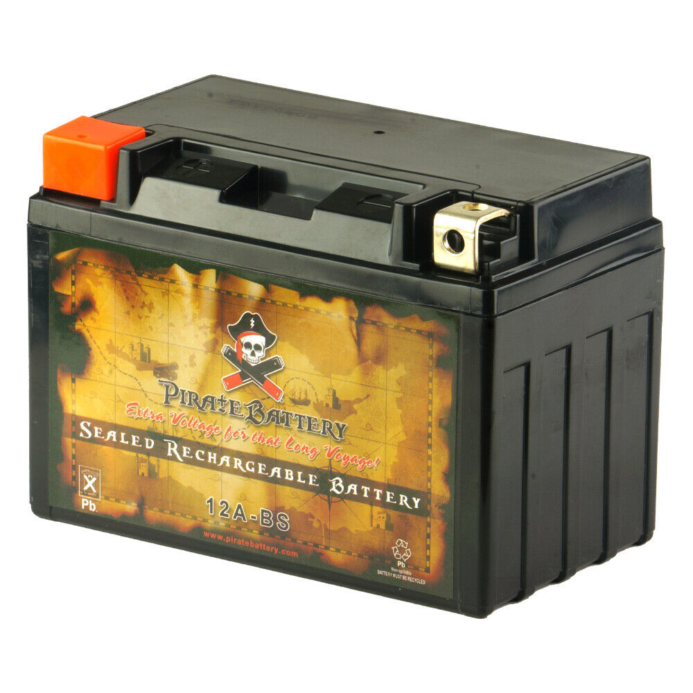YTX12A-BS High Performance -Maintenance Free- Sealed AGM Motorcycle Battery