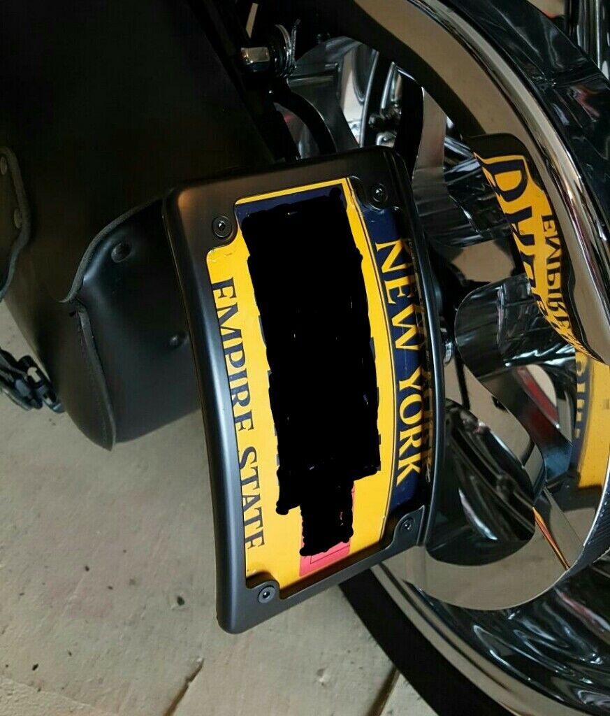 Curved license plate Rocker/Breakout HD (FOR a Custom Dynamic LED lighted frame)