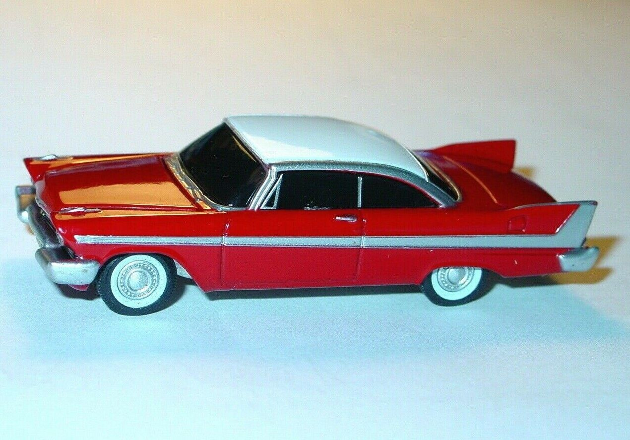 1958 PLYMOUTH FURY EVIL CHRISTINE COLLECTIBLE MOVIE CLASSIC CAR -Red