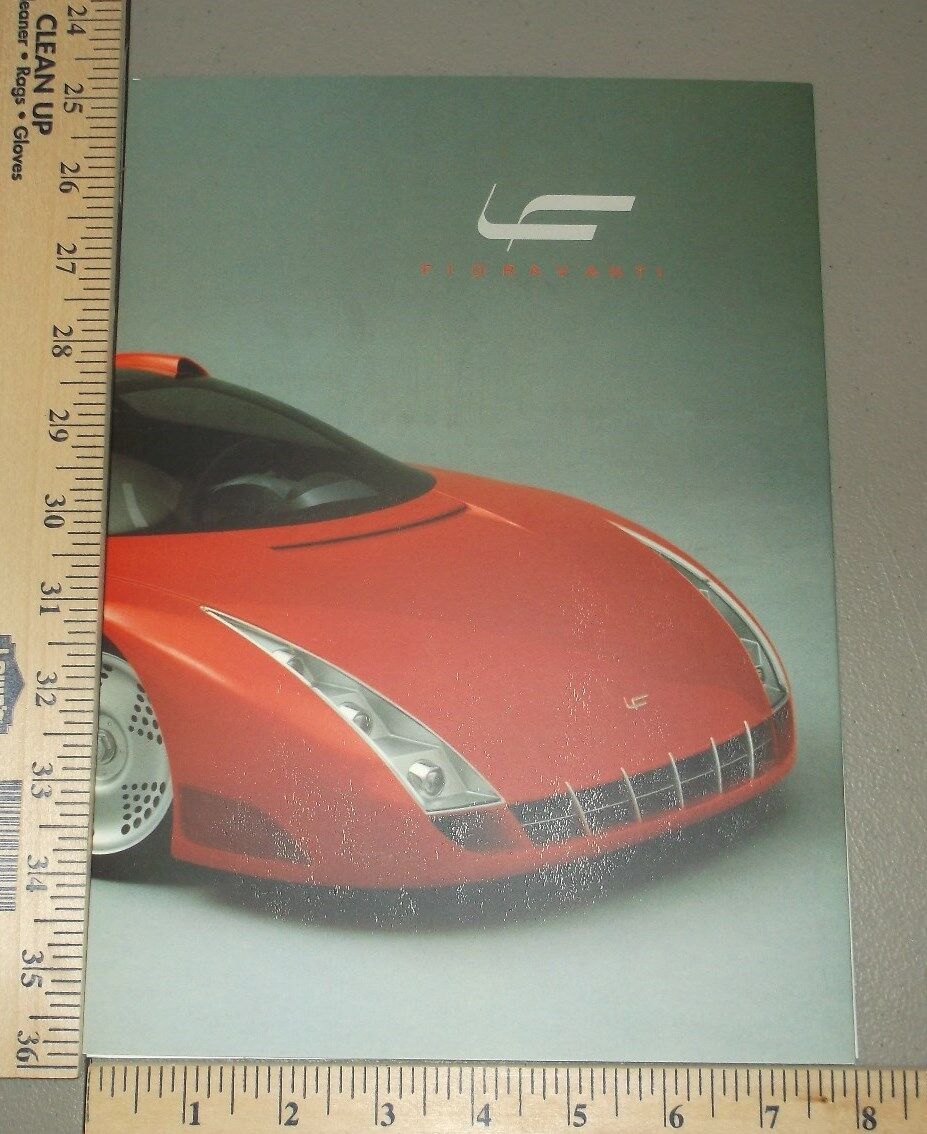2000 F-100 Fioravanti Brochure Sales Folder Italian Gran Turismo Concept Rare 