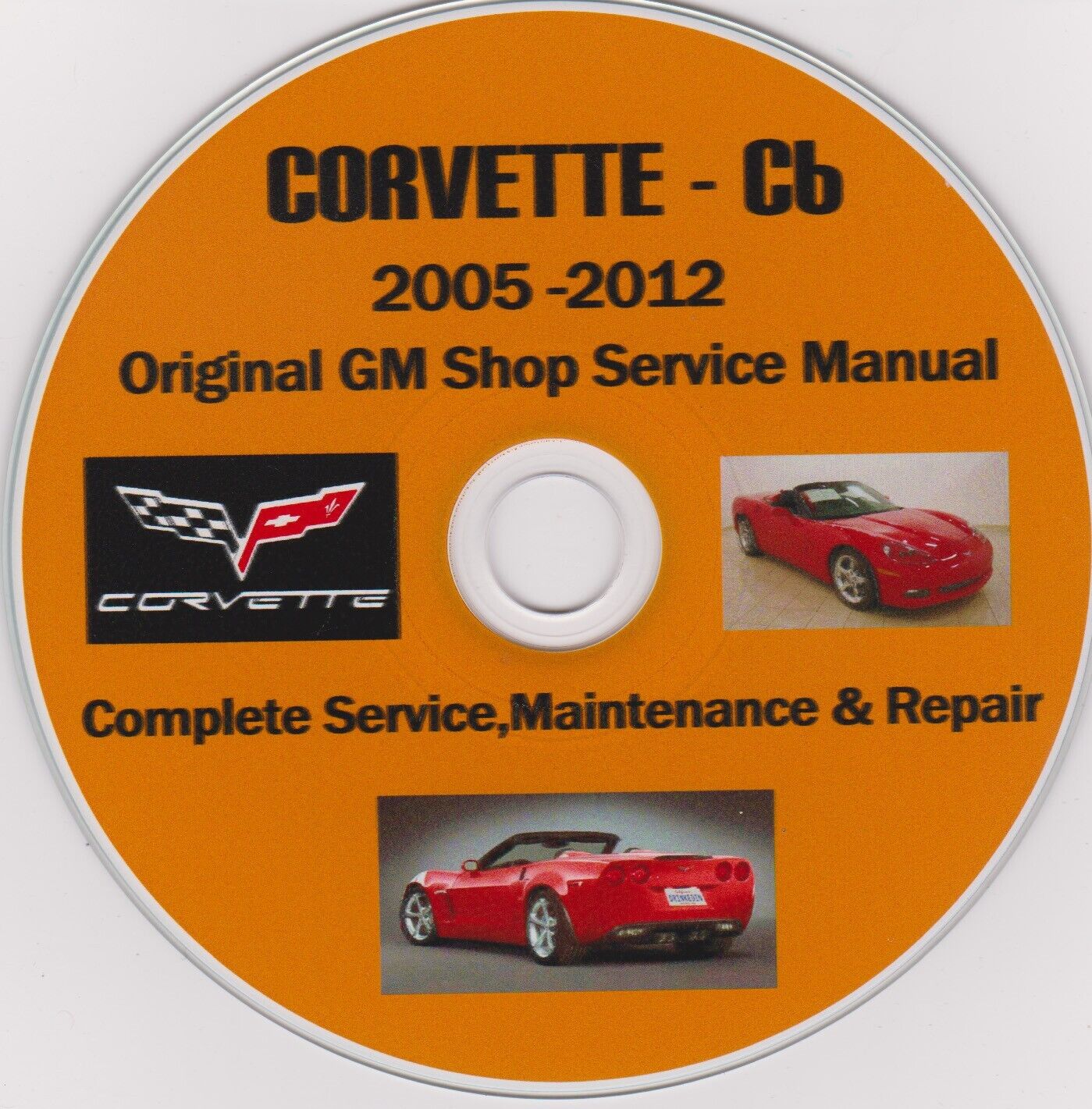 Chevrolet Corvette C6 2005-2012 Factory Repair Manual PLUS FBT Extras 