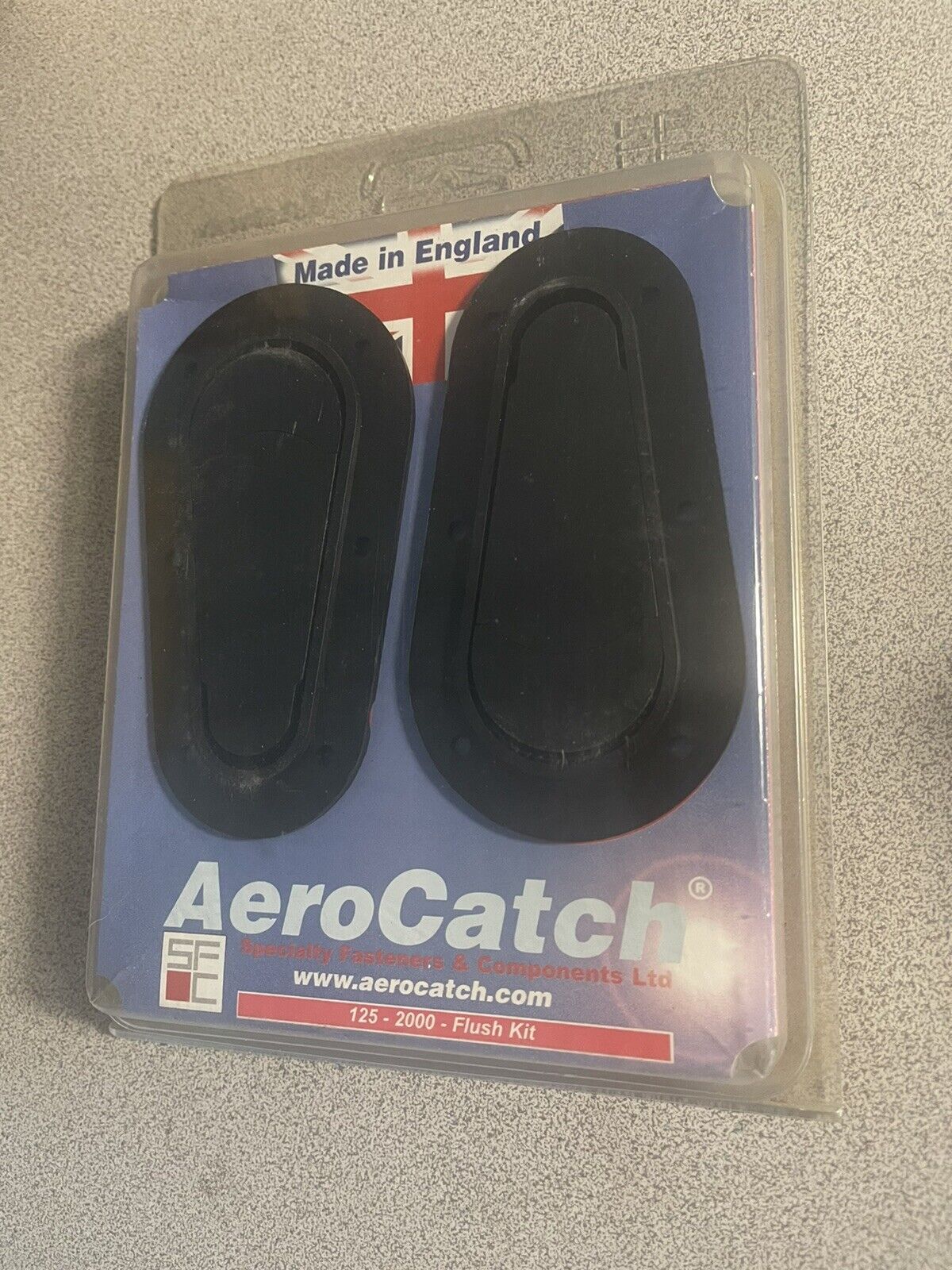 Aero Catch Hood Pins- Black Flush