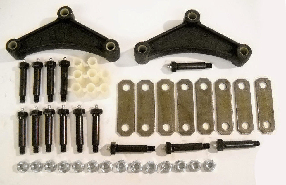 Greaseable Tandem Axle Trailer Spring Suspension Rebuild Kit Wet Bolt 3\