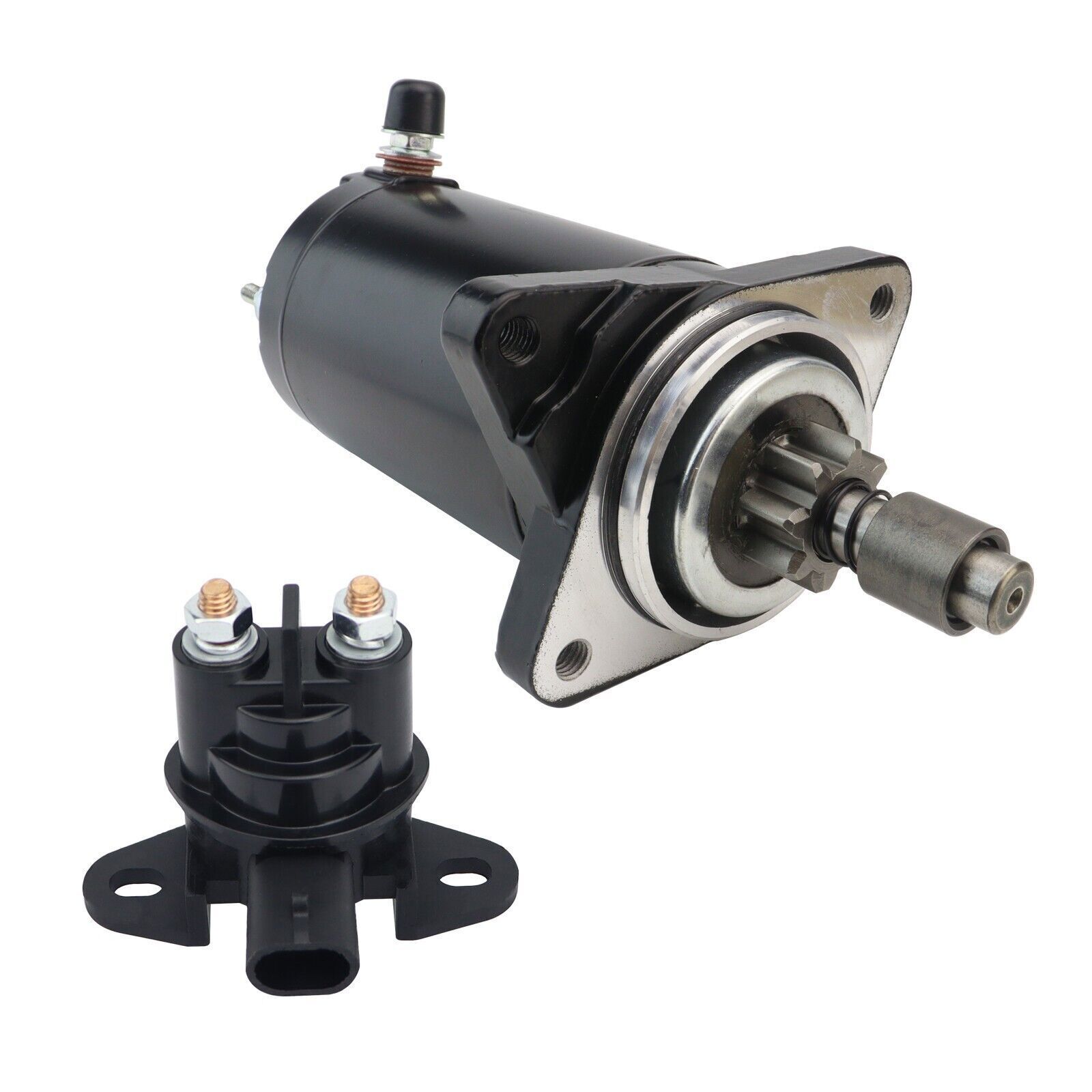 18531 Starter Motor Replacement for Sea-Doo GTI LE RFI 3D RFI 2003-2005 & Relay