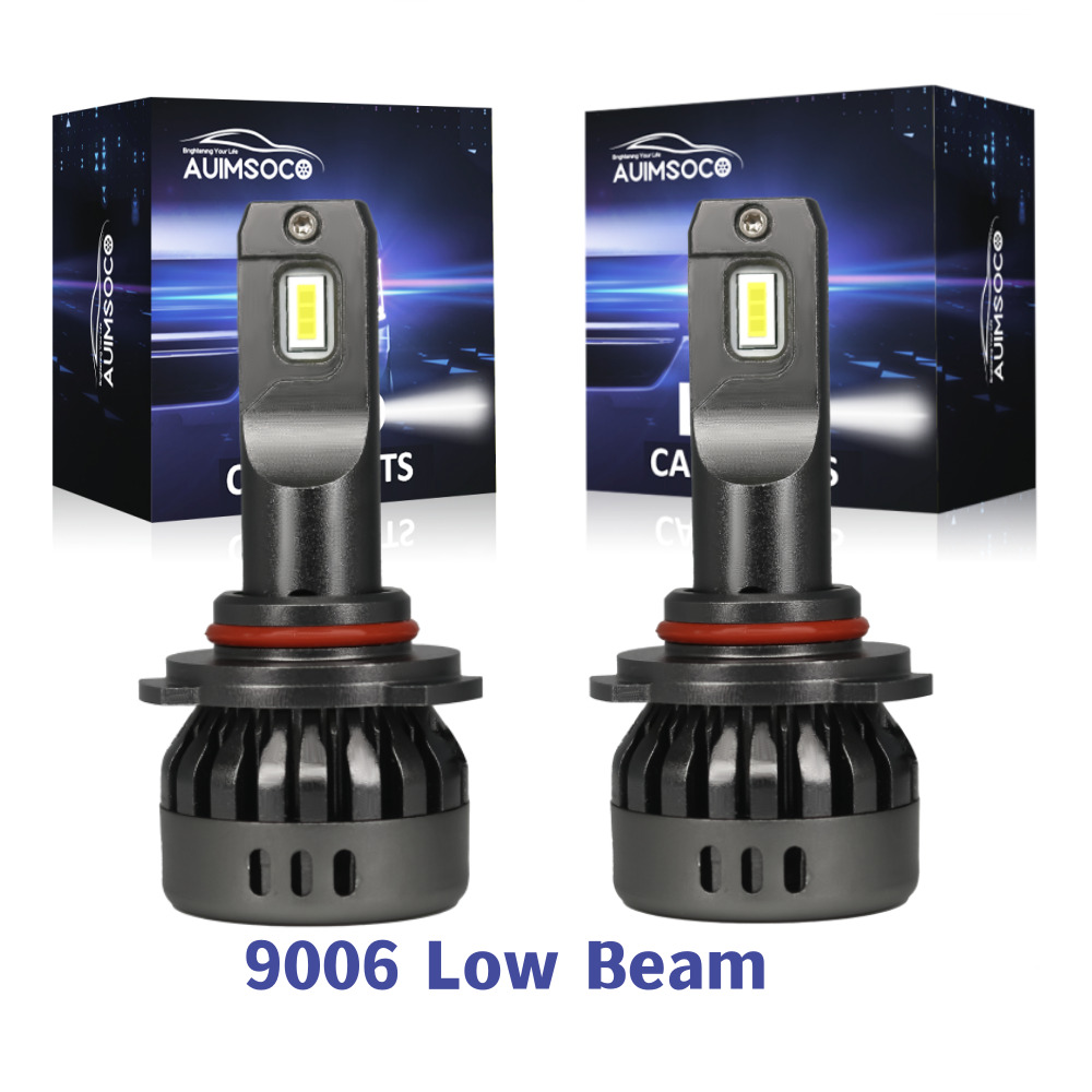 2PCS 9006/HB4 LED Combo Headlight Bulbs Low Beam 6000K Super White Bright F6 NEW