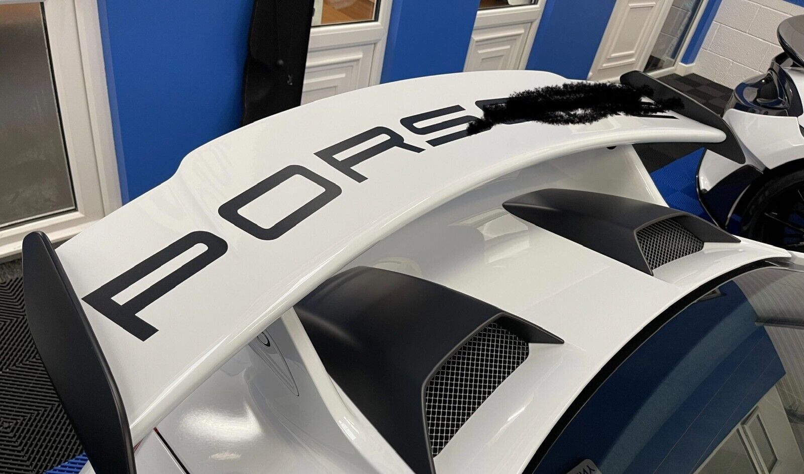 Custom GT3 Rear Wing Spoiler Decal for Porsche 911 2012-2019 991 991.2 GT3
