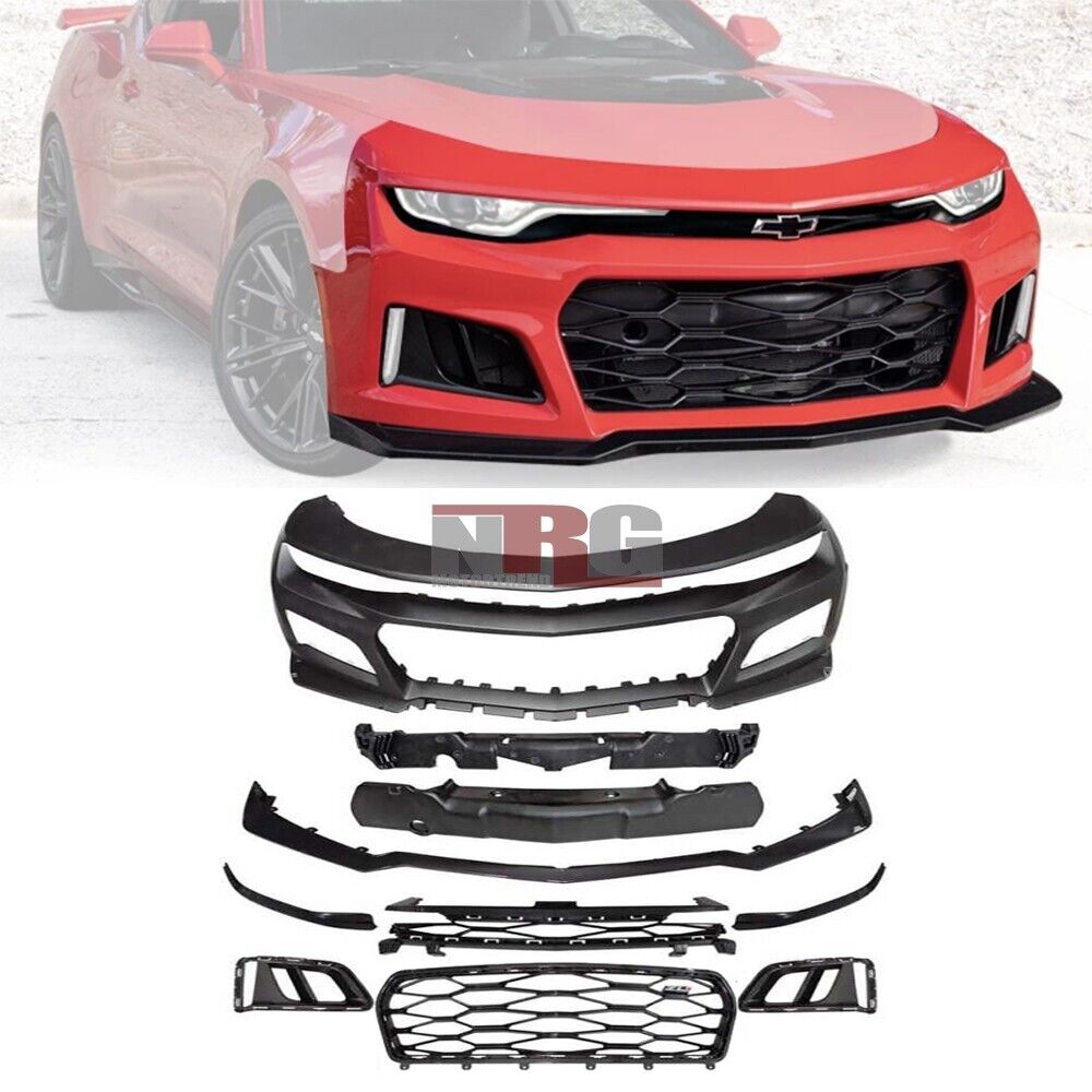 for 2019-2023 Chevy Chevrolet Camaro ZL1 style full Front bumper replacement