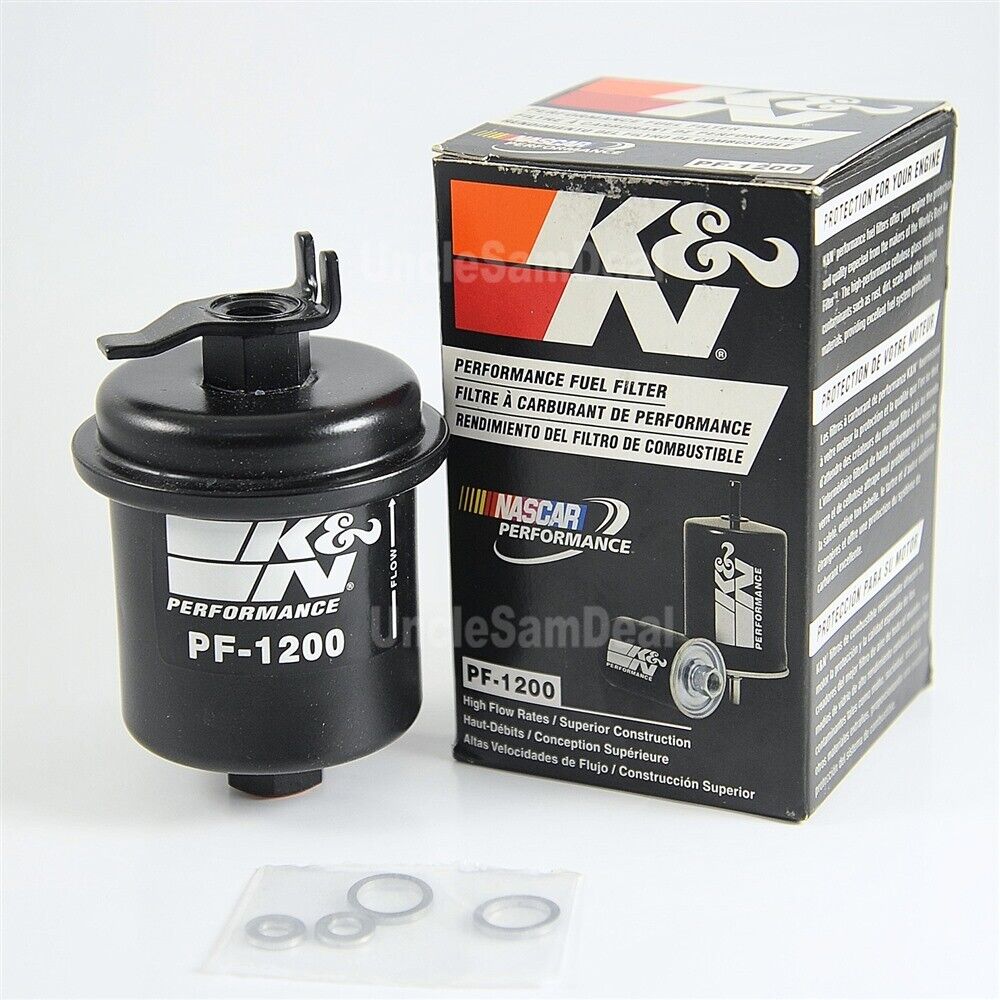 K&N PERFORMANCE HIGH FLOW RATE FUEL FILTER DIRECT REPLACEMENT FOR B D H F ENGINE