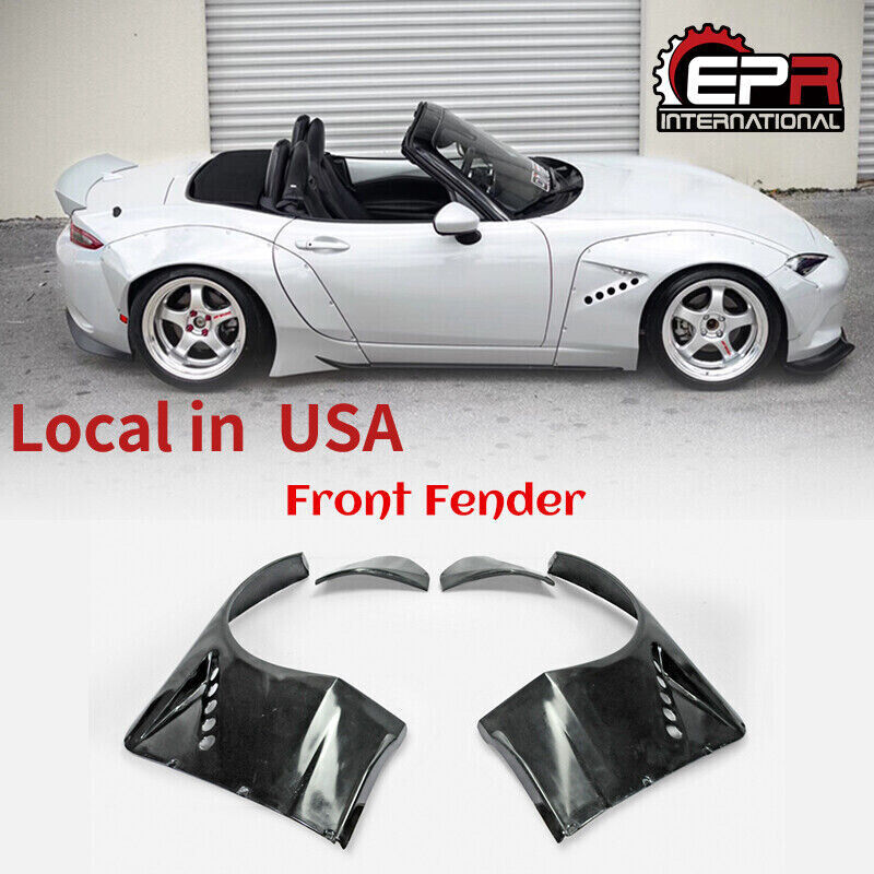 For Mazda MX5 ND5RC Miata Roadster RB Style FRP Front Fender with extension 4Pcs