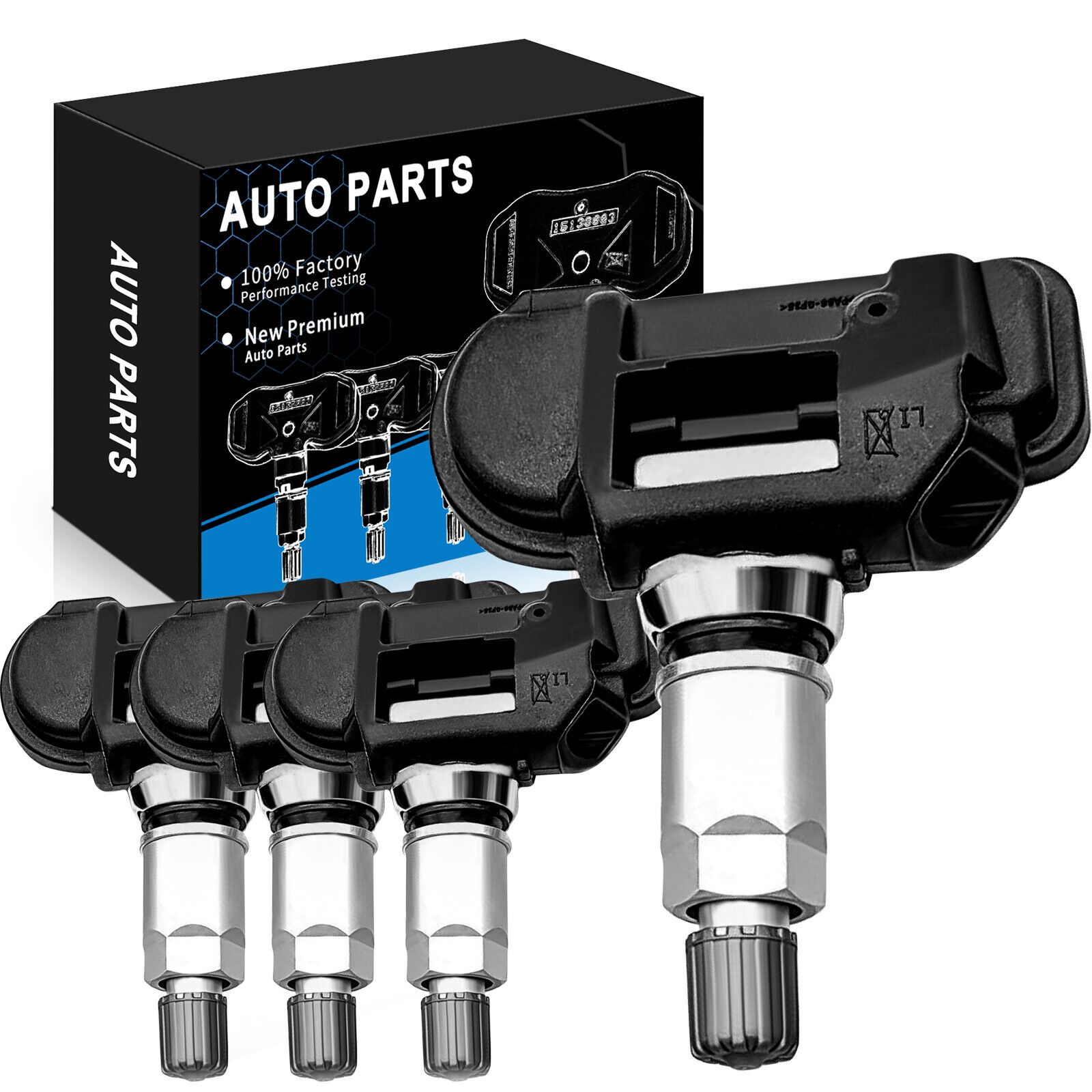 4-Tire Pressure Monitor Sensor A0009050030 TPMS for Mercedes-Benz C300 C350 E350