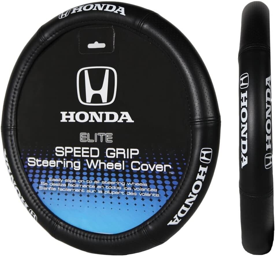 Honda Sport Grip Synthetic Leather Car/SUV/Truck Steering Wheel Cover New Gift 