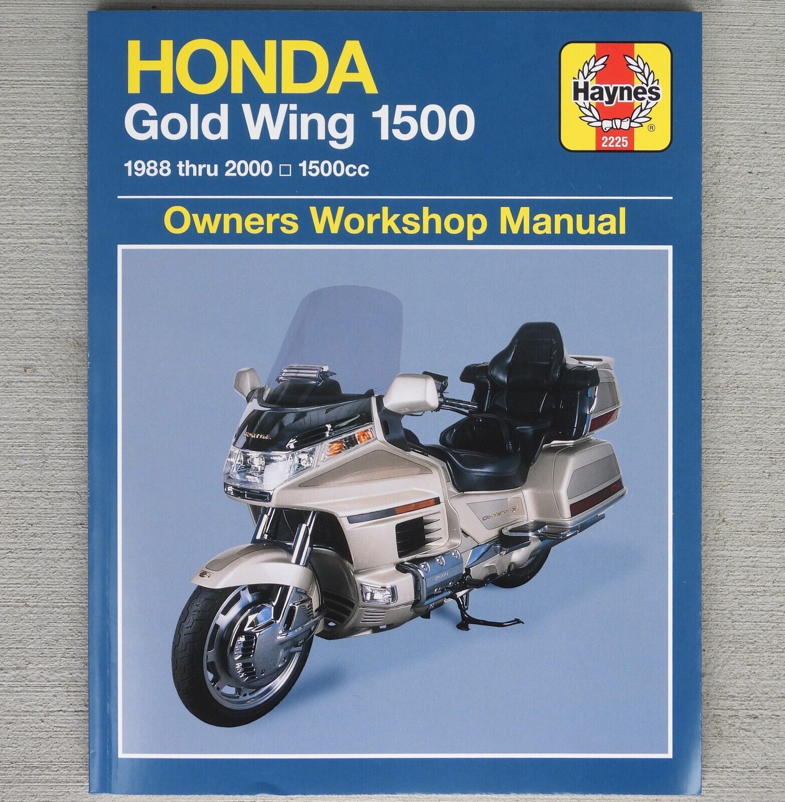 1988-2000 Honda Gold Wing Goldwing GL 1500 GL1500 HAYNES REPAIR MANUAL 2225
