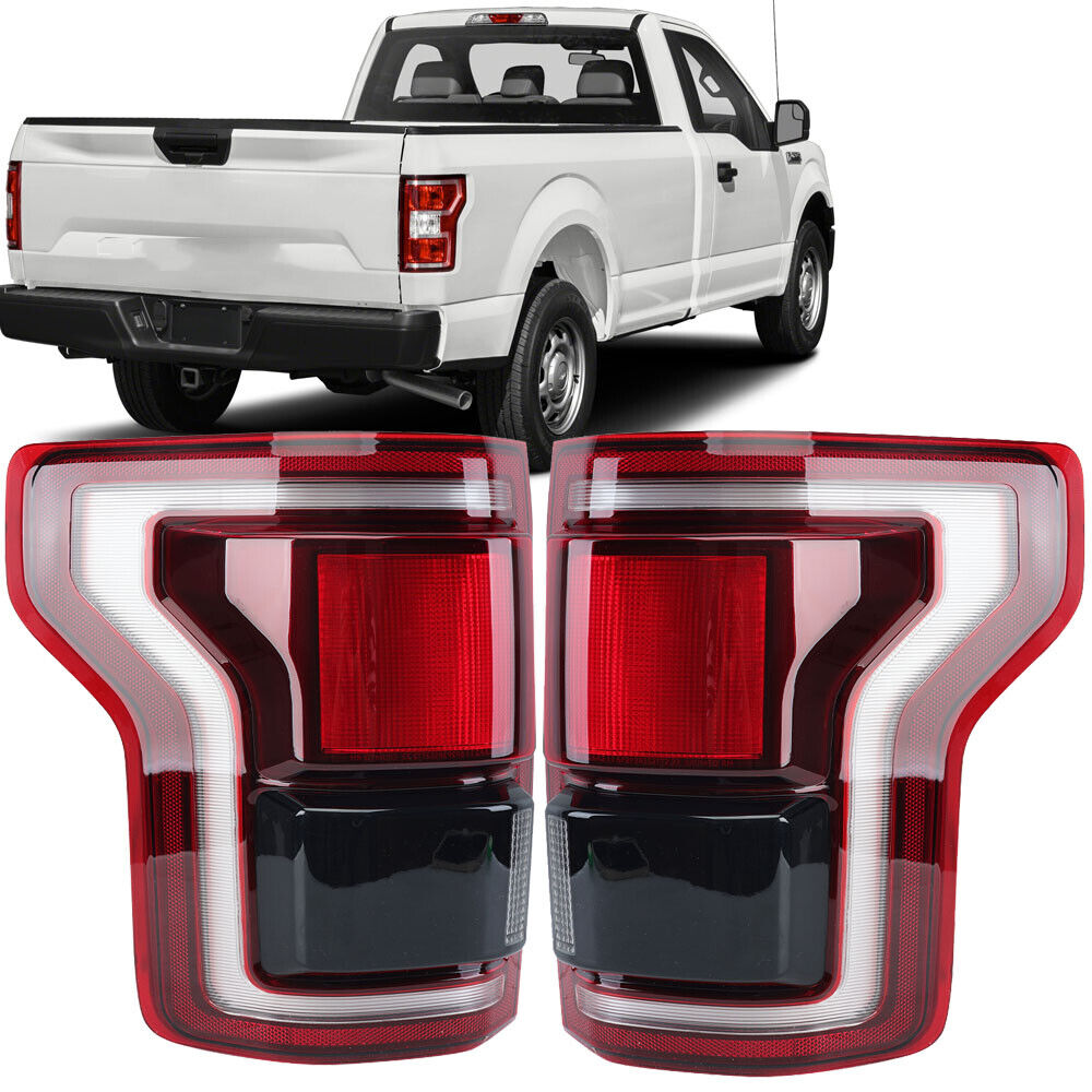 LED Tail Light Lamp 2015-2018 2019 For Ford F150 (Halogen Upgrade Raptor Style)
