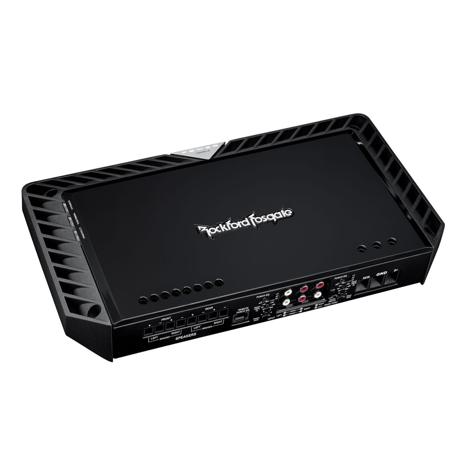 NEW Rockford Fosgate T600-4 600 Watts RMS 4-Channel Class AB Car Audio Amplifier