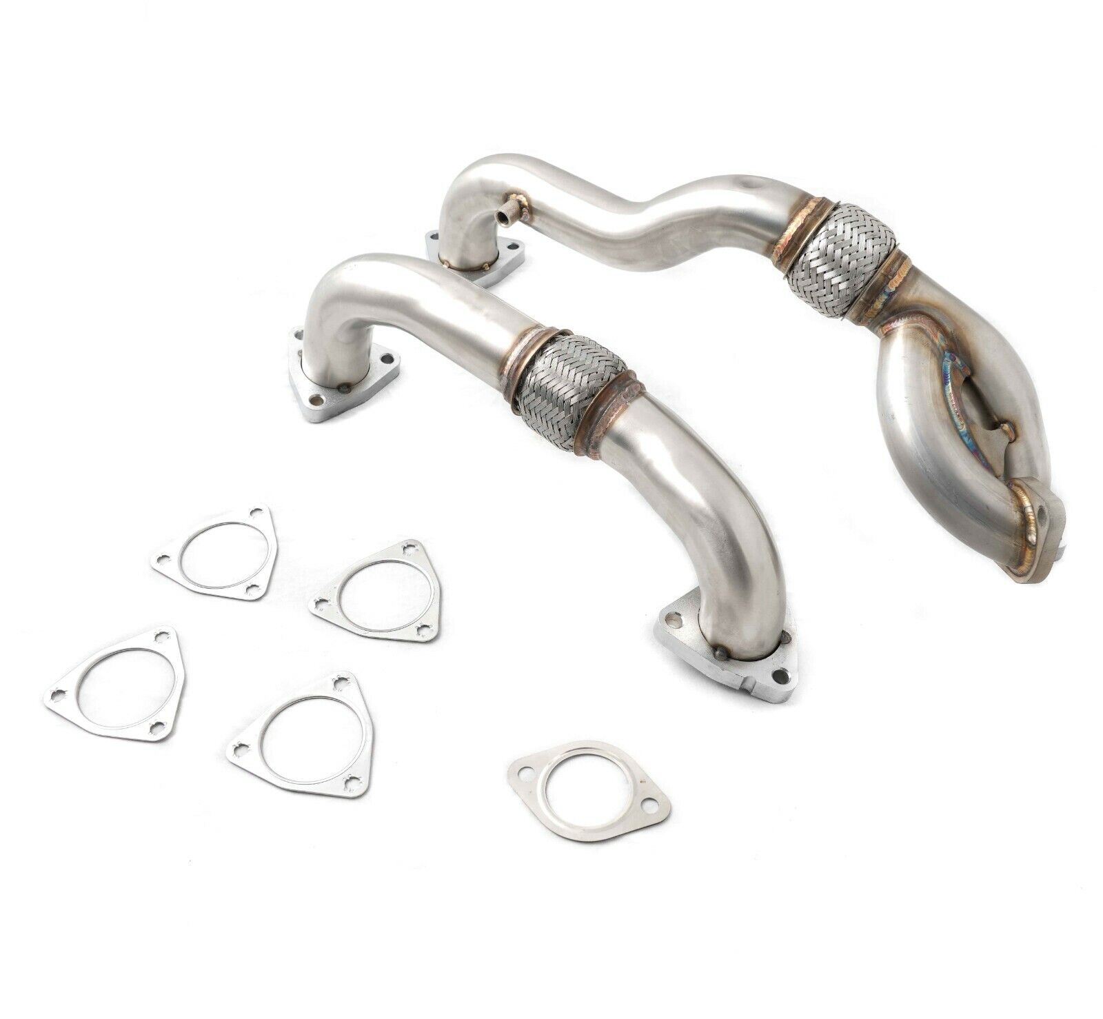 Rudy's Heavy Duty Up Pipes with Gaskets For 08-10 Ford 6.4L Powerstroke Diesel