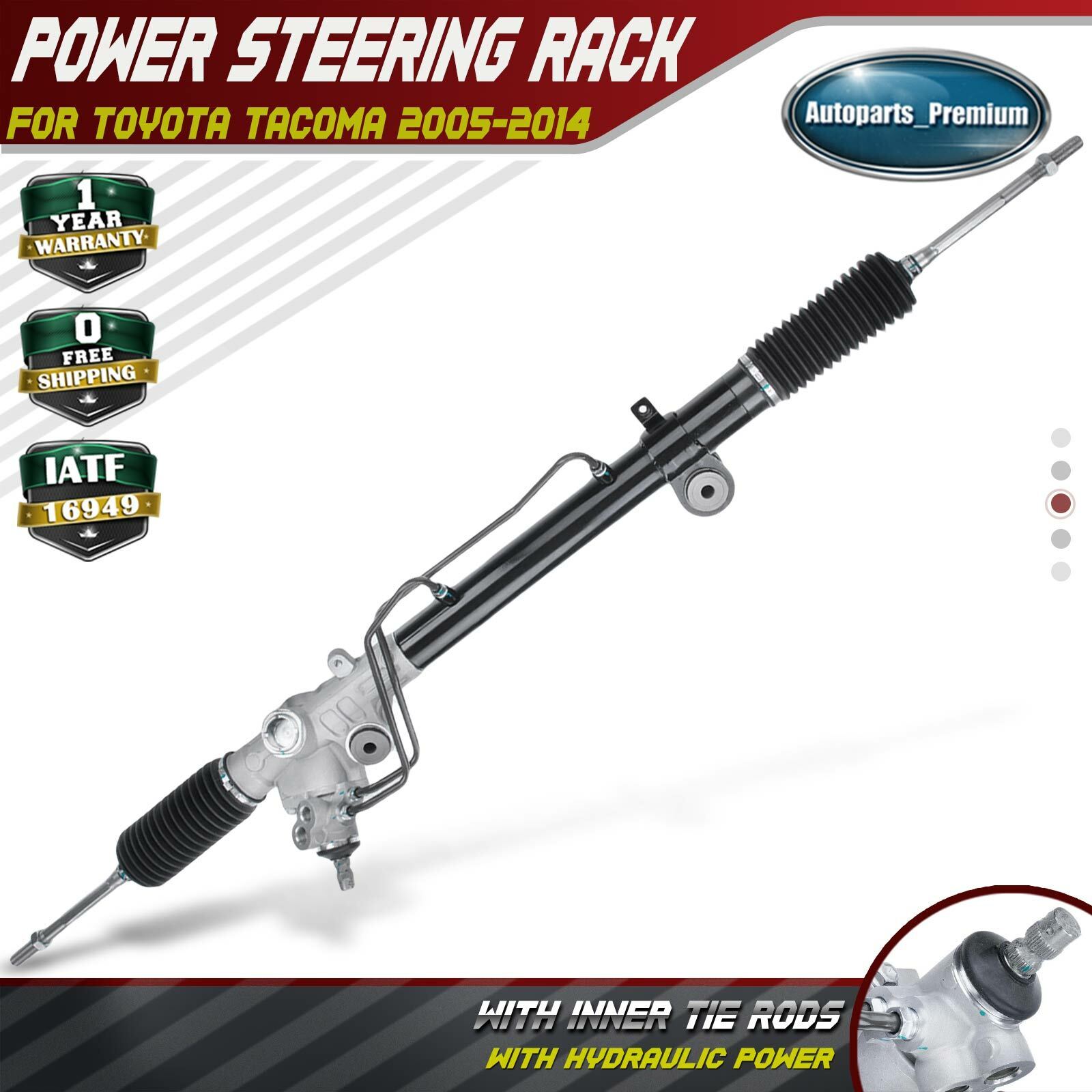 New Power Steering Rack and Pinion Assembly for Toyota Tacoma 2005 2006-2014 RWD