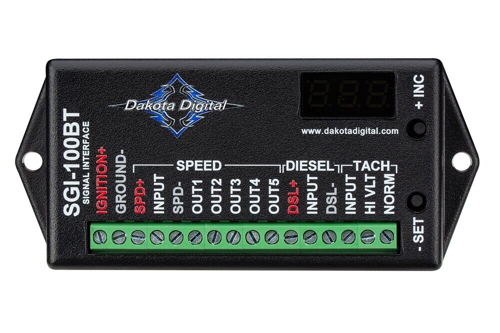 Dakota Digital SGI-100BT Universal Speedometer Signal & Tachometer Interface New