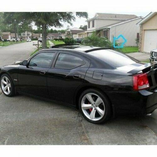 Flat Black 264R Type Rear Roof Spoiler Wing Fits 2006~2010 Dodge Charger Sedan