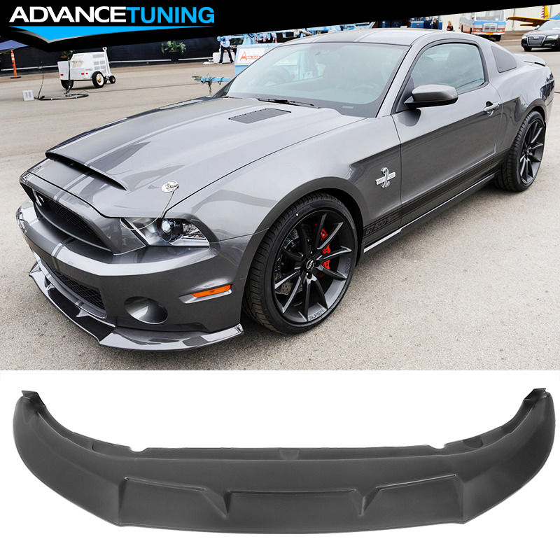 Fits 10-14 Ford Mustang Shelby GT500 OE Style Front Bumper Lip Chin Spoiler PP