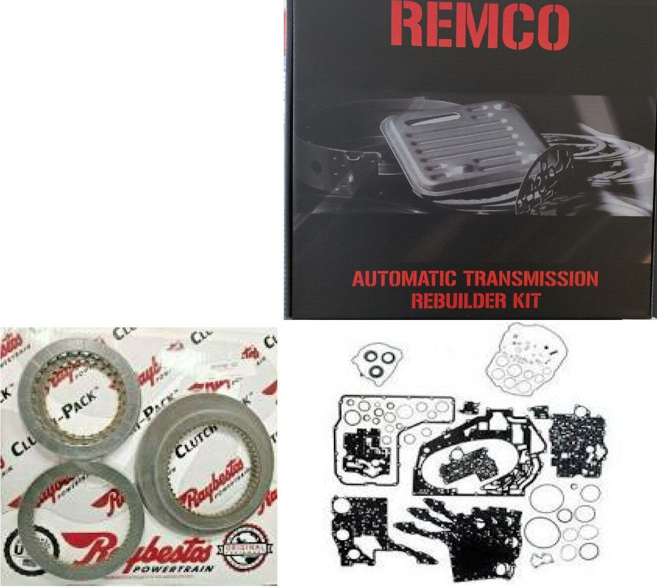 4t80e (93-06) transmission rebuilt kit banner overhault kit and clutches Automat