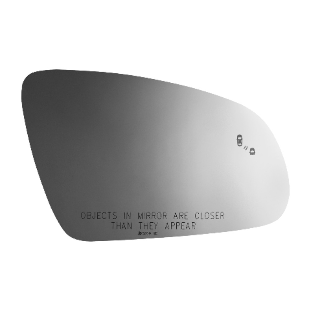 Burco 5809BC Passenger Side Replacement Mirror Glass w/Blind Spot w/Cross Paths