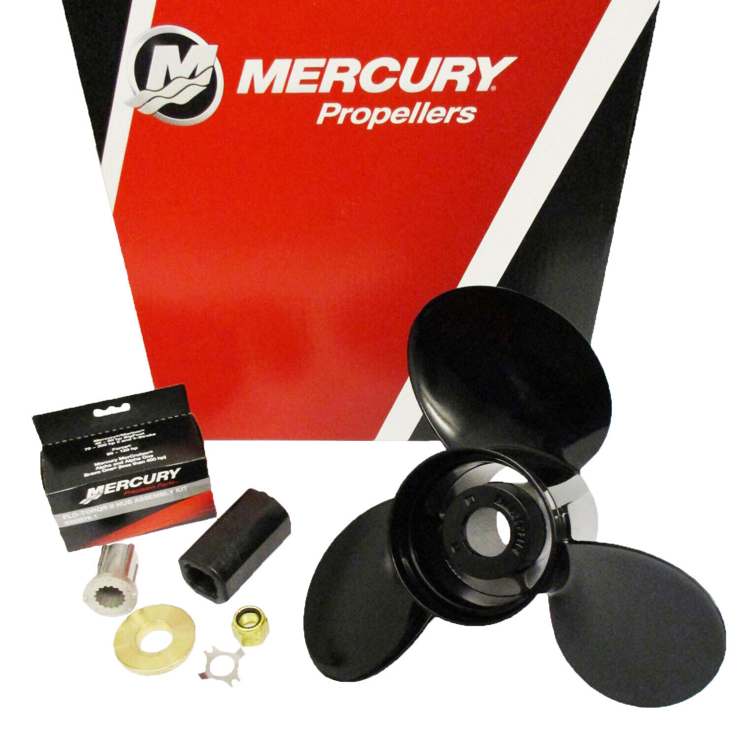 Mercury Mercruiser New OEM Black Max Propeller 14-1/2x19 Prop 48-832830A45 14.5