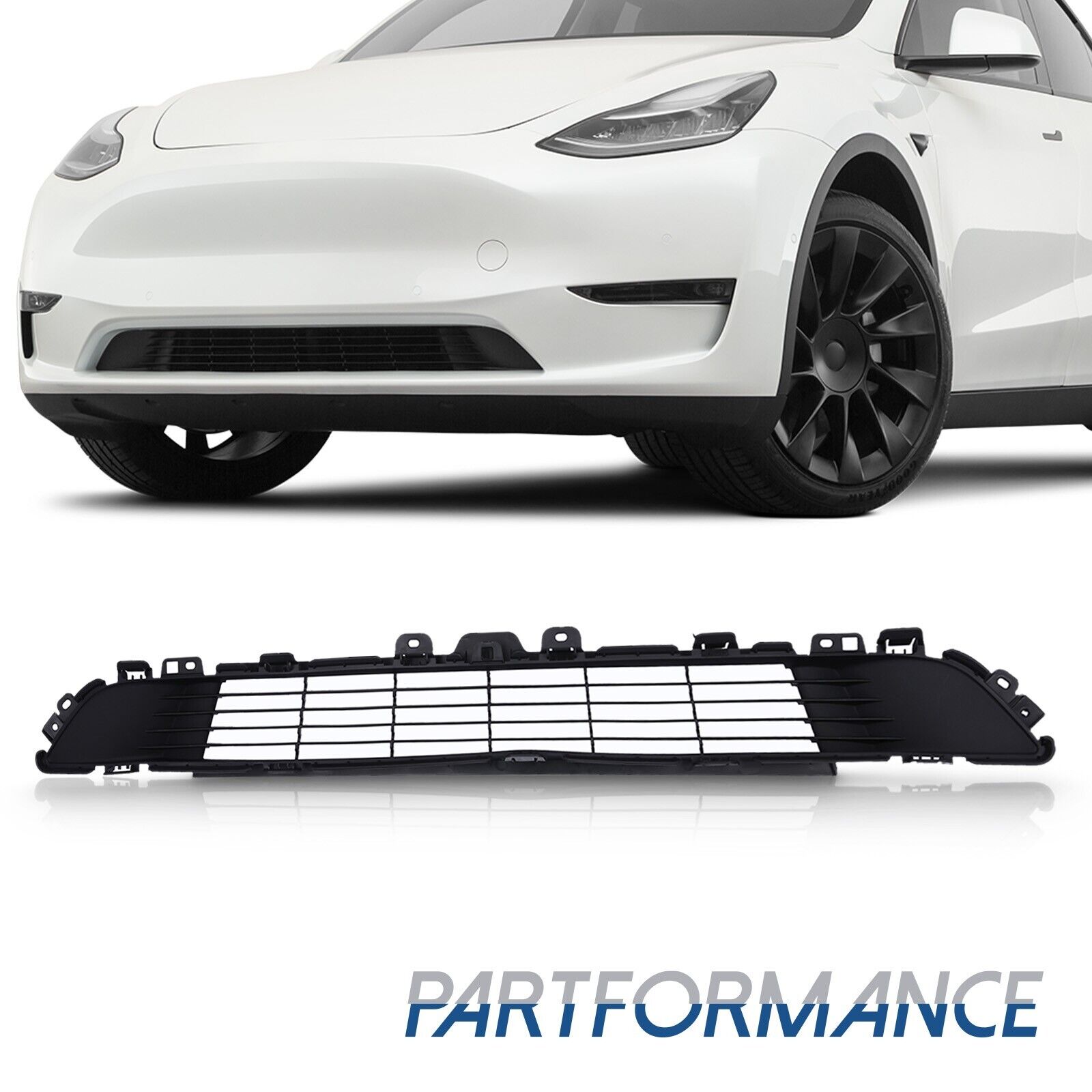For 2020-2022 Tesla Model Y Front Bumper Lower Center Grille 1493759-00-A