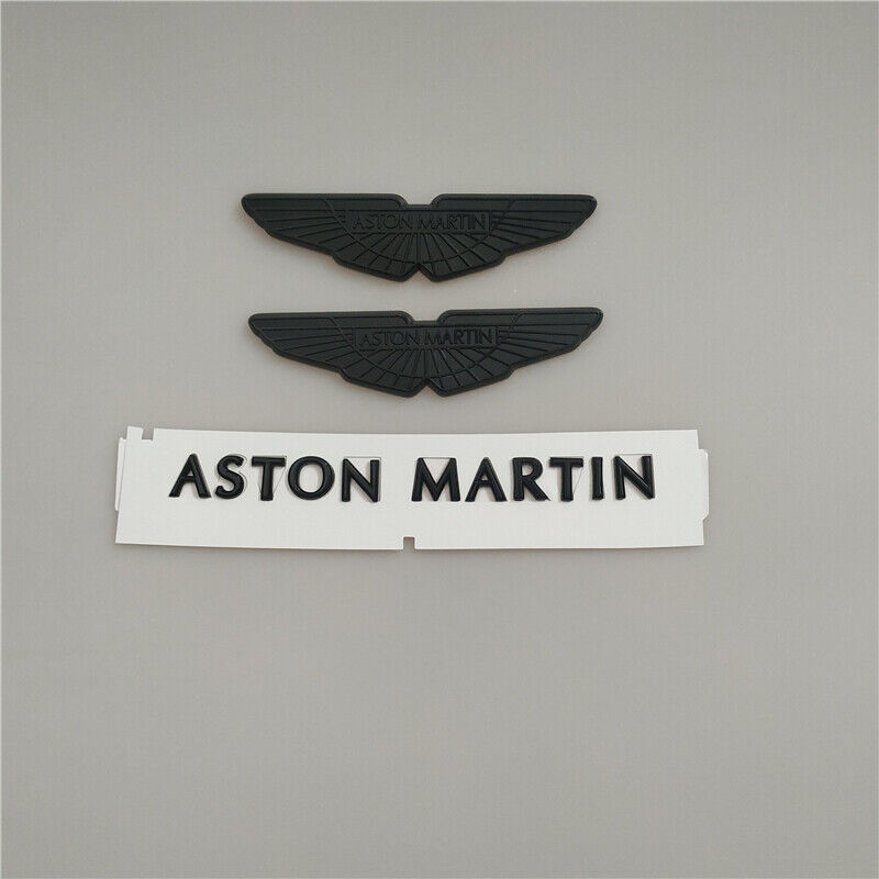 Aston Martin DB11 Bonnet/Boot Black Chrome Badge & Rear​ Badge Kit
