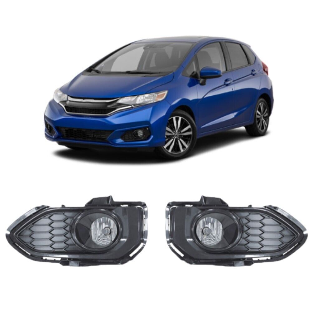 For 2018 2019 2020 Honda Fit Fog Lights Lamps with Assembly Set L&R Side