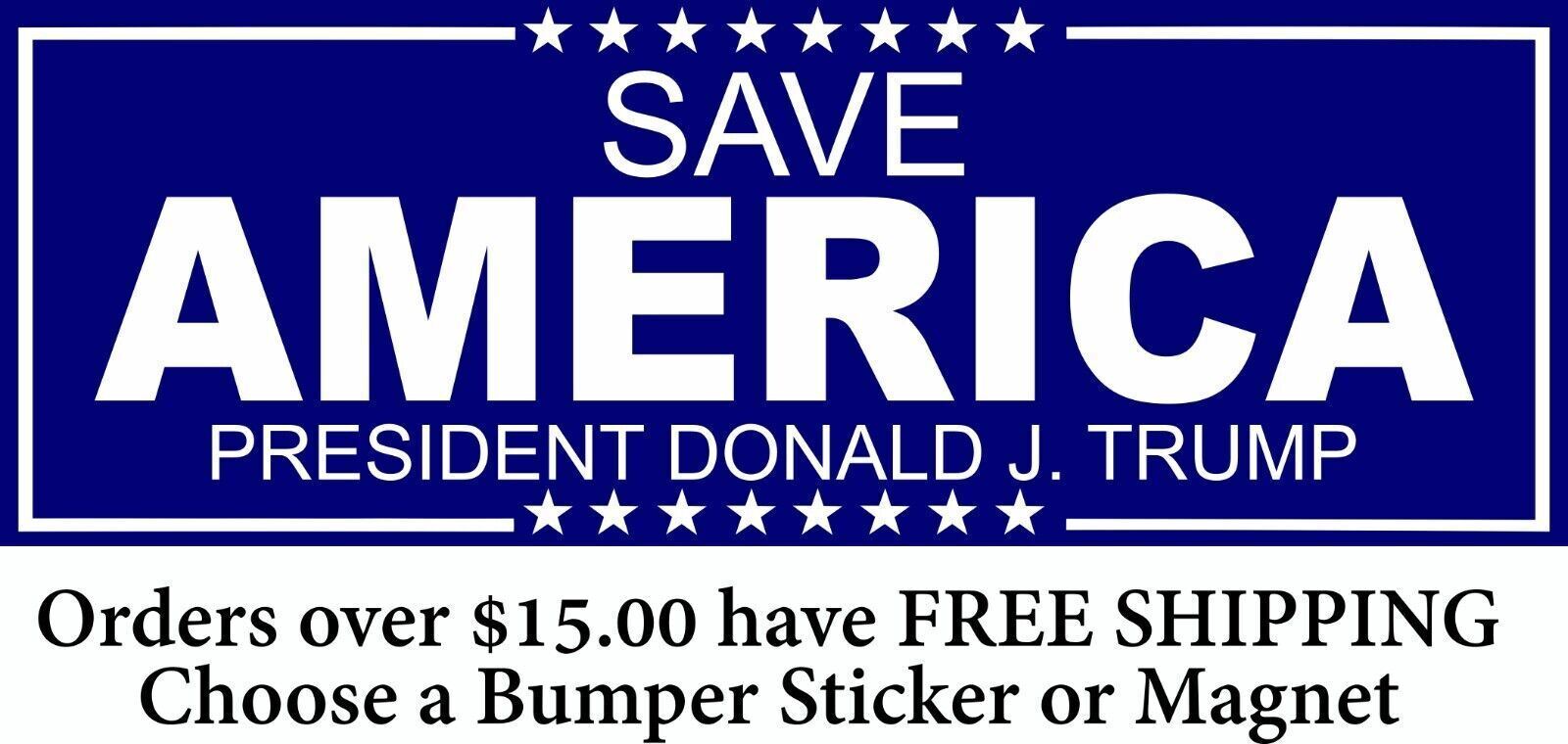 Political Bumper Sticker or Magnet \