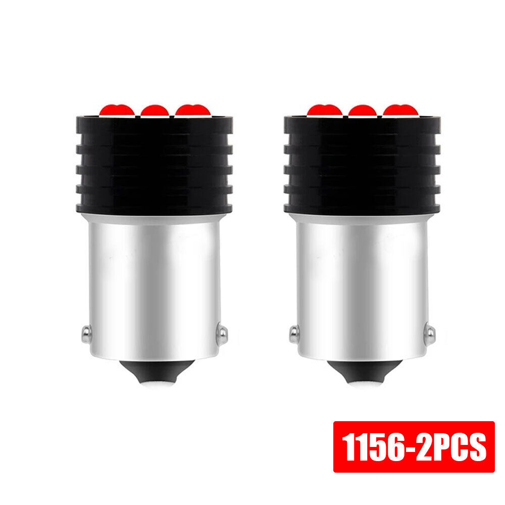 2Pcs 1156 BA15S 1157 BAY15D LED Bulbs Car Brake Light Reverse Turn Signal Lamp