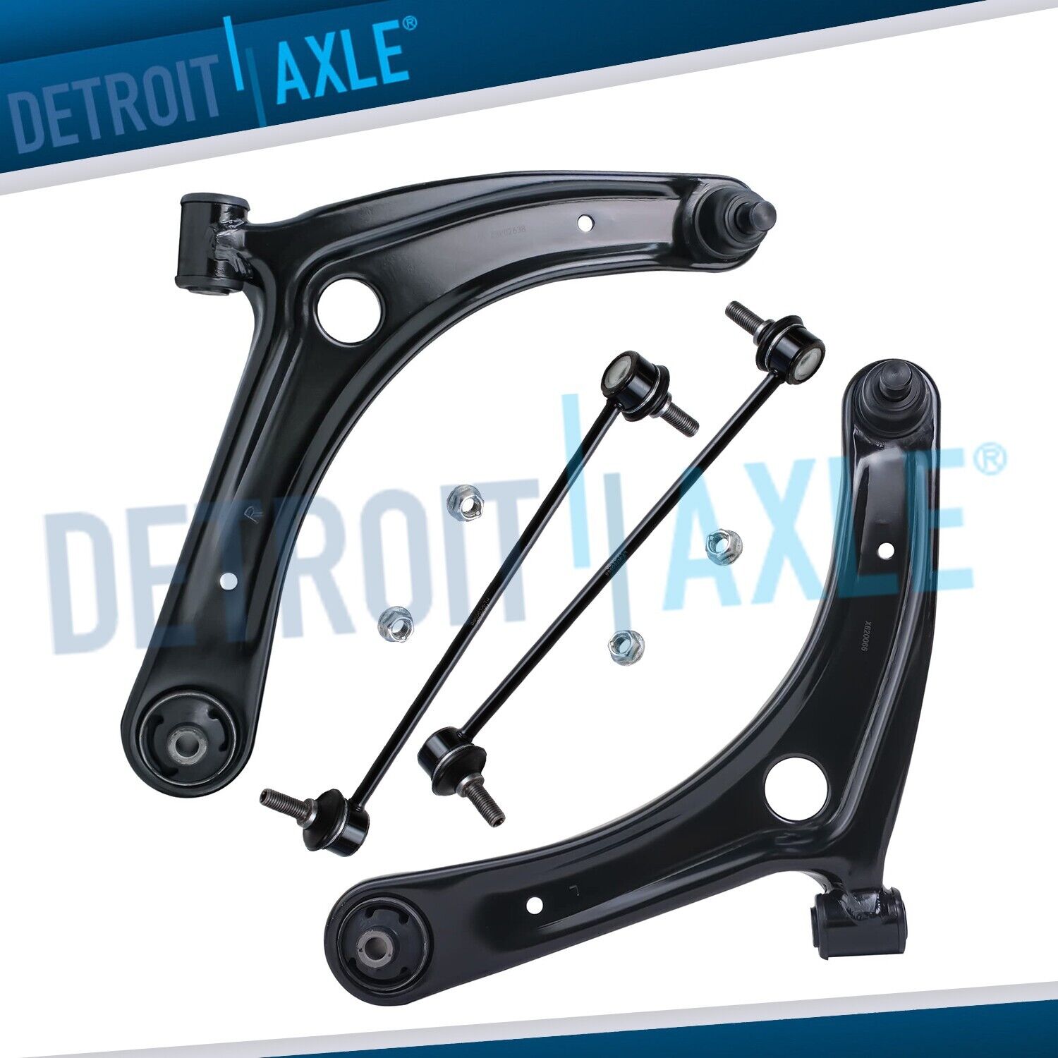 Front Lower Control Arms Sway Bars for 2009 - 2017 Jeep Compass Patriot Caliber